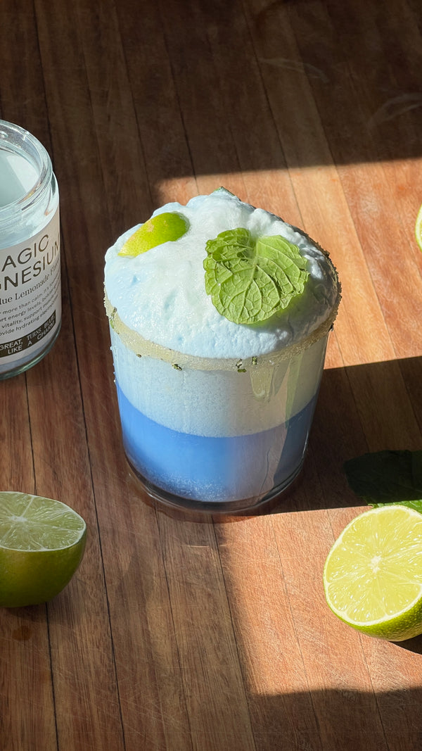 Recipe: Blue Wave Mojito With Magic Magnesium