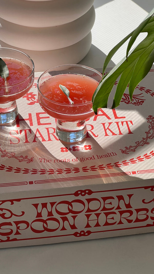 Elevated Libations: Herbal Bliss Fizz with Tranquility Tonic