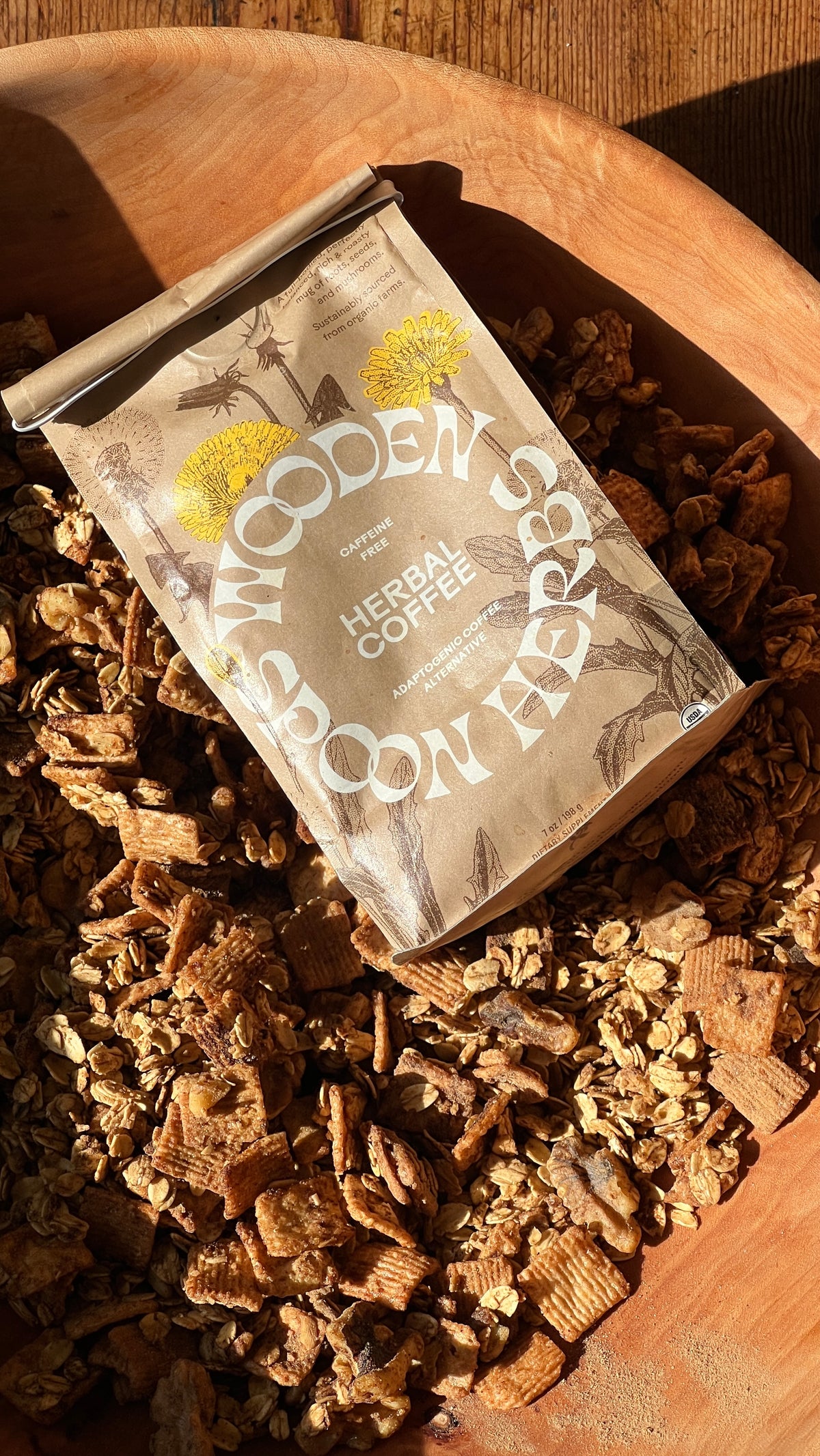 Recipe: Cinnamon Toast Crunch Granola With Herbal Coffee