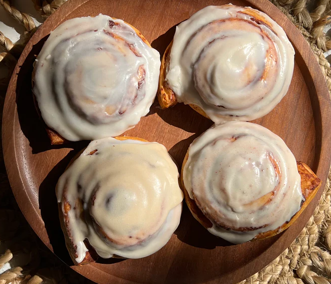 Cinnamon Rolls featuring Light Ray, Anxiety Ally, and Mushroom Magic