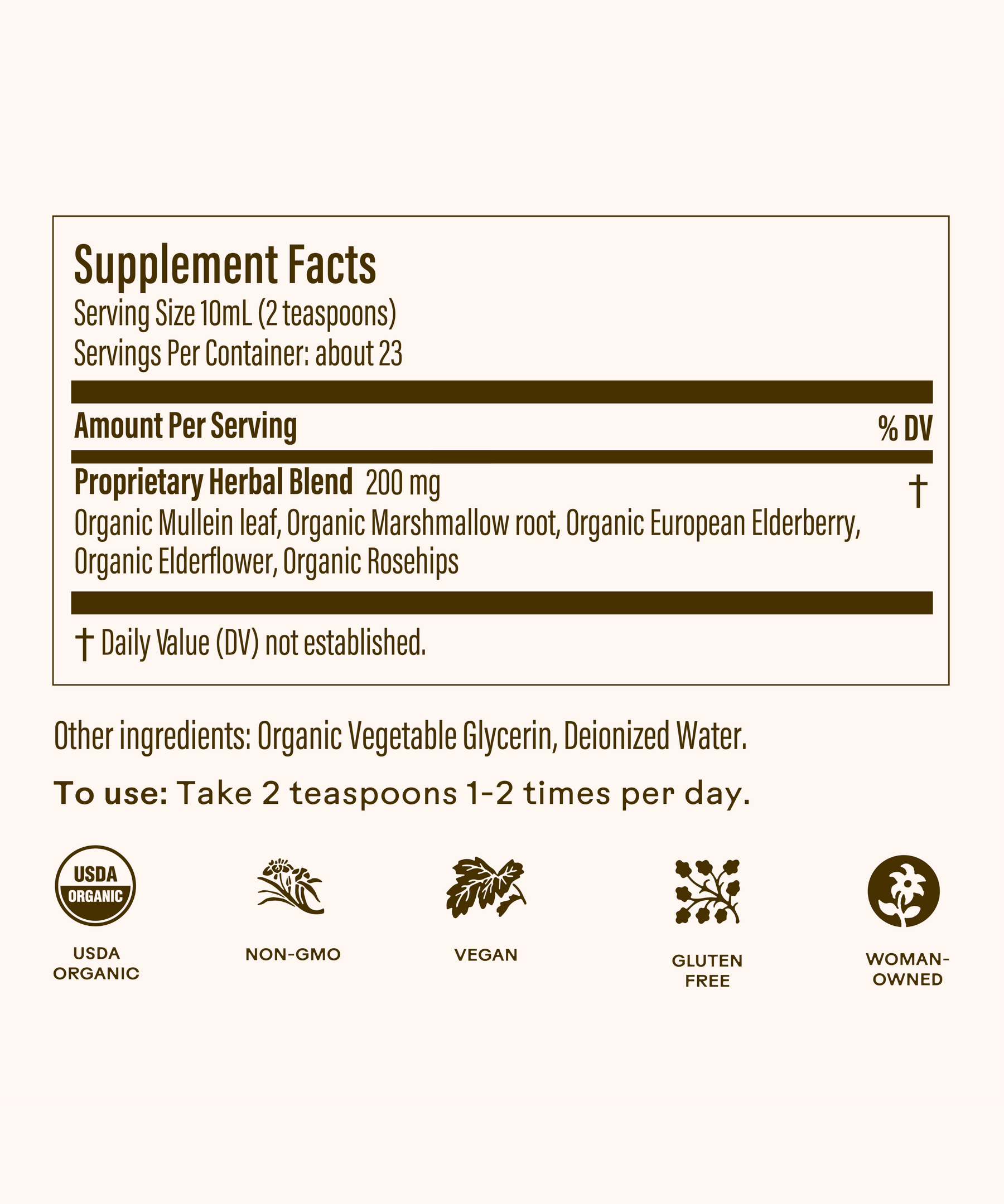 Elderberry Lung Support