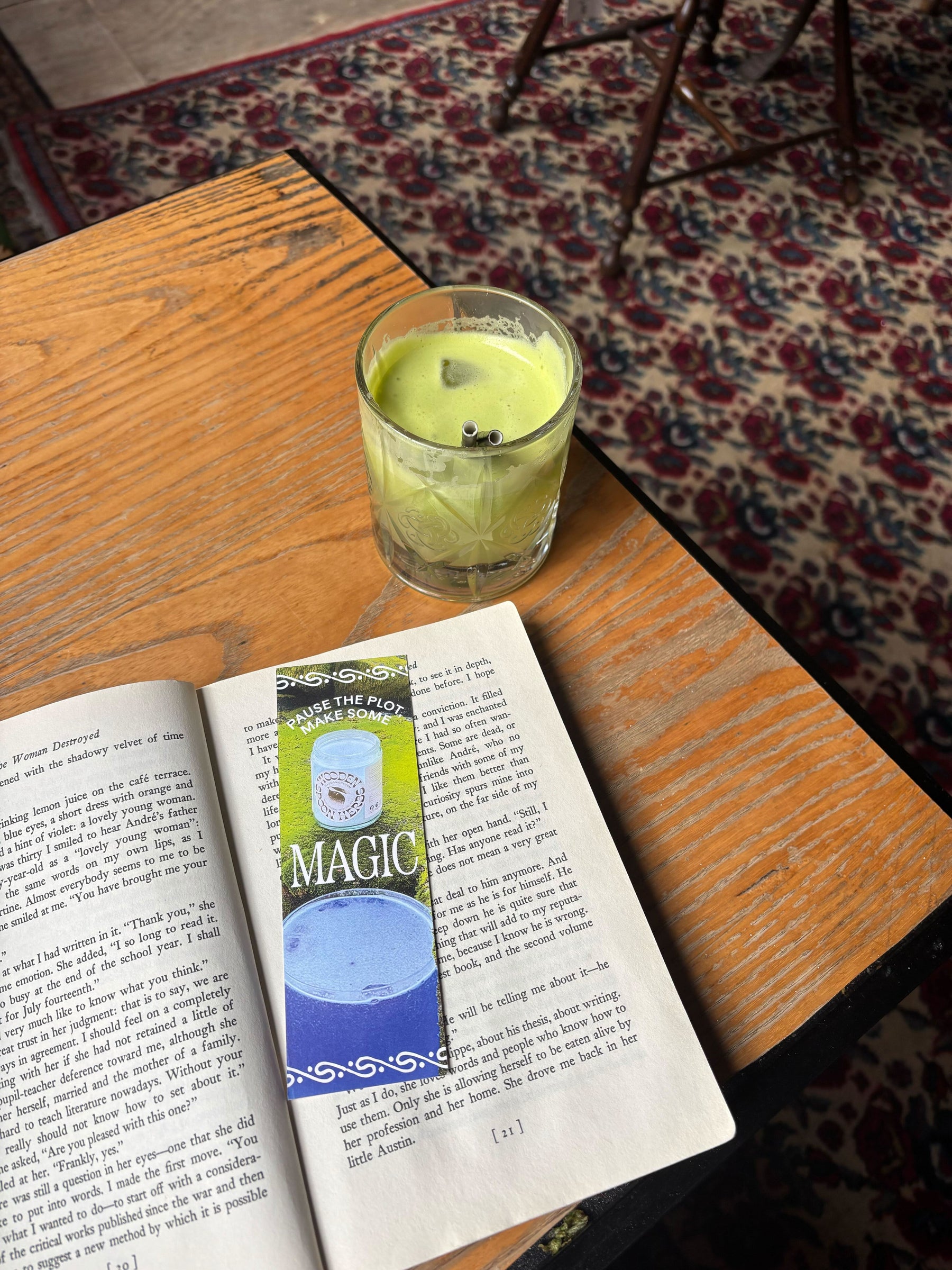 Wooden Spoon Herbs Bookmark (gift with purchase)
