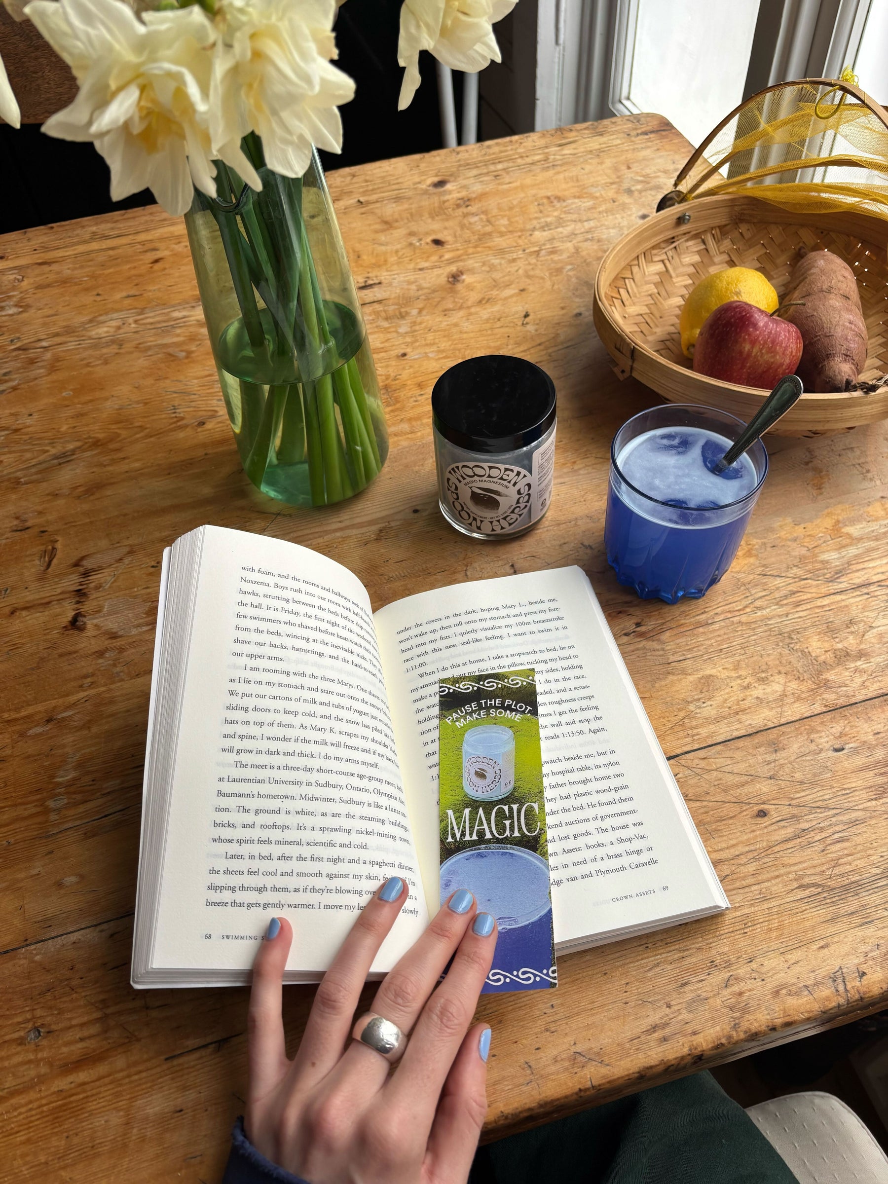 Wooden Spoon Herbs Bookmark (gift with purchase)
